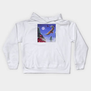 An eagle Kids Hoodie